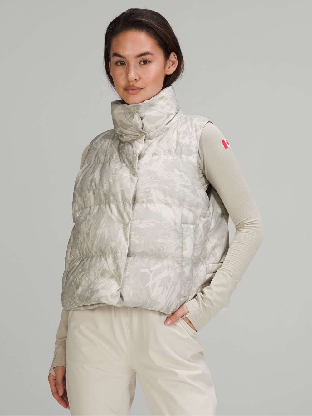 TEAM CANADA! 🇨🇦 Lululemon Transformable Vest Maple Metamorphosis Size 8
